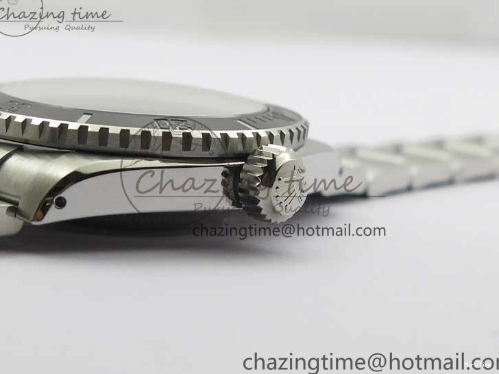 MiroTime 0111 SmoothTexture Submariner customized by Tempus Machina GMF Best Edition on SS Bracelet SA 2701